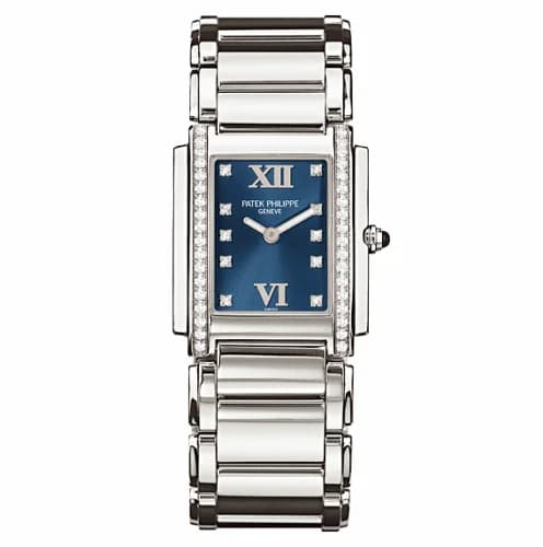 Patek Philippe Twenty~4 4910 Stainless Steel / Blue 4910/10A-012 — фото часов Patek Philippe Twenty~4 4910 Stainless Steel / Blue 4910/10A-012 — фото часов