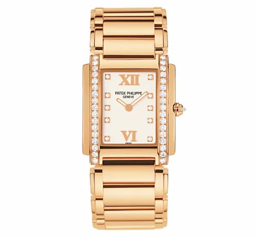 Patek Philippe Twenty~4 4910 Rose Gold / White 4910/11R-011