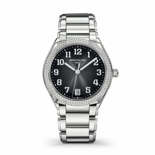 Patek Philippe Twenty-4 Automatic Stainless Steel / Diamond / Black 7300/1200A-010