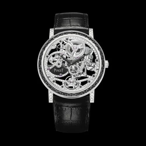 Piaget Altiplano Skeleton White Gold Black Diamonds G0A40225