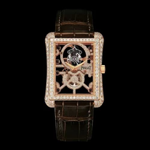 Piaget Emperador Tourbillon Skeleton Pink Gold Diamond G0A31047