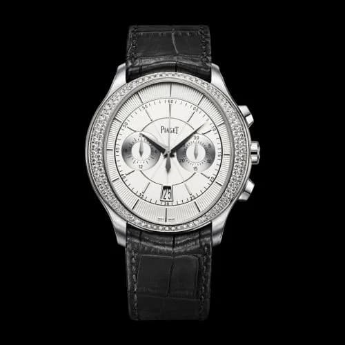 Piaget Gouverneur Chronograph White Gold Diamond G0A37113