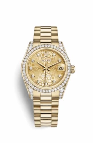 Rolex Datejust 31 Yellow Gold Diamond / President / Champagne Computer 178158-0007 — фото часов Rolex Datejust 31 Yellow Gold Diamond / President / Champagne Computer 178158-0007 — фото часов
