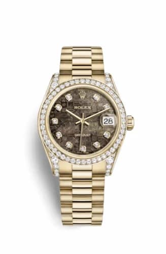 Rolex Datejust 31 Yellow Gold Diamond / President / Black MOP Computer 178158-0018 — фото часов Rolex Datejust 31 Yellow Gold Diamond / President / Black MOP Computer 178158-0018 — фото часов