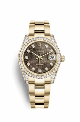 Rolex Datejust 31 Yellow Gold Diamond / Oyster / Black MOP Computer 178158-0043 — фото часов Rolex Datejust 31 Yellow Gold Diamond / Oyster / Black MOP Computer 178158-0043 — фото часов