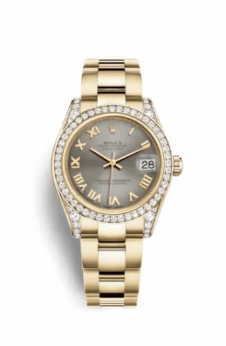 Rolex Datejust 31 Yellow Gold Diamond / Oyster / Steel Roman 178158-0081 — фото часов Rolex Datejust 31 Yellow Gold Diamond / Oyster / Steel Roman 178158-0081 — фото часов
