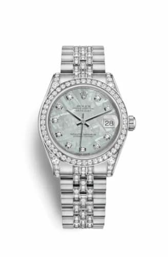Rolex Datejust 31 White Gold Diamond / Jubilee Diamond / Meteorite 178159-0011 — фото часов Rolex Datejust 31 White Gold Diamond / Jubilee Diamond / Meteorite 178159-0011 — фото часов
