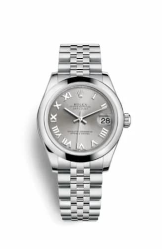 Rolex Datejust 31 Stainless Steel Domed / Jubilee / Rhodium Roman 178240-0001 — фото часов Rolex Datejust 31 Stainless Steel Domed / Jubilee / Rhodium Roman 178240-0001 — фото часов