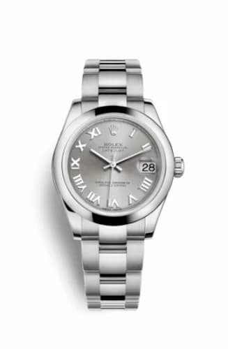 Rolex Datejust 31 Stainless Steel Domed / Oyster / Rhodium Roman 178240-0006 — фото часов Rolex Datejust 31 Stainless Steel Domed / Oyster / Rhodium Roman 178240-0006 — фото часов