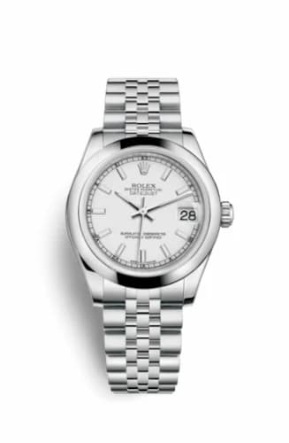 Rolex Datejust 31 Stainless Steel Domed / Jubilee / White 178240-0015 — фото часов Rolex Datejust 31 Stainless Steel Domed / Jubilee / White 178240-0015 — фото часов