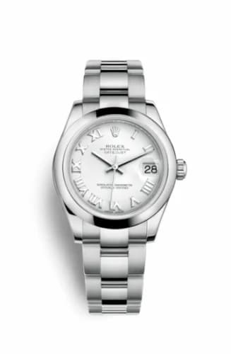 Rolex Datejust 31 Stainless Steel Domed / Oyster / White Roman 178240-0031 — фото часов Rolex Datejust 31 Stainless Steel Domed / Oyster / White Roman 178240-0031 — фото часов