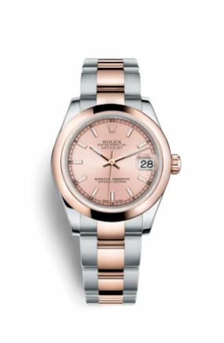 Rolex Datejust 31 Rolesor Everose Domed / Oyster / Pink 178241-0001 — фото часов Rolex Datejust 31 Rolesor Everose Domed / Oyster / Pink 178241-0001 — фото часов
