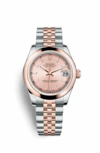 Rolex Datejust 31 Rolesor Everose Domed / Jubilee / Pink 178241-0005 — фото часов Rolex Datejust 31 Rolesor Everose Domed / Jubilee / Pink 178241-0005 — фото часов