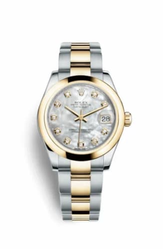 Rolex Datejust 31 Rolesor Yellow Domed / Oyster / MOP 178243-0001 — фото часов Rolex Datejust 31 Rolesor Yellow Domed / Oyster / MOP 178243-0001 — фото часов