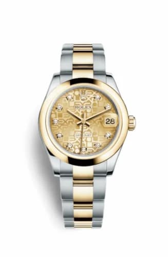 Rolex Datejust 31 Rolesor Yellow Domed / Oyster / Champagne Computer 178243-0027 — фото часов Rolex Datejust 31 Rolesor Yellow Domed / Oyster / Champagne Computer 178243-0027 — фото часов