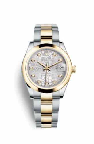 Rolex Datejust 31 Rolesor Yellow Domed / Oyster / Silver Computer 178243-0029 — фото часов Rolex Datejust 31 Rolesor Yellow Domed / Oyster / Silver Computer 178243-0029 — фото часов