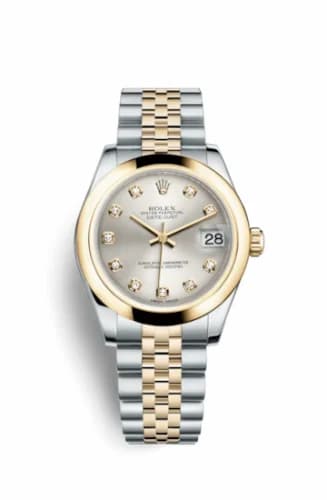 Rolex Datejust 31 Rolesor Yellow Domed / Jubilee / Silver Diamonds 178243-0041 — фото часов Rolex Datejust 31 Rolesor Yellow Domed / Jubilee / Silver Diamonds 178243-0041 — фото часов