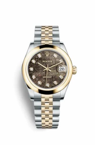 Rolex Datejust 31 Rolesor Yellow Domed / Jubilee / Black MOP Computer 178243-0058 — фото часов Rolex Datejust 31 Rolesor Yellow Domed / Jubilee / Black MOP Computer 178243-0058 — фото часов