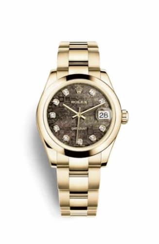 Rolex Datejust 31 Yellow Gold Domed / Oyster / Black MOP Computer 178248-0026 — фото часов Rolex Datejust 31 Yellow Gold Domed / Oyster / Black MOP Computer 178248-0026 — фото часов