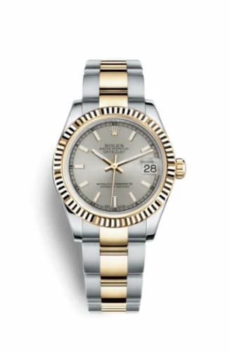 Rolex Datejust 31 Rolesor Yellow Fluted / Oyster / Silver 178273-0011 — фото часов Rolex Datejust 31 Rolesor Yellow Fluted / Oyster / Silver 178273-0011 — фото часов