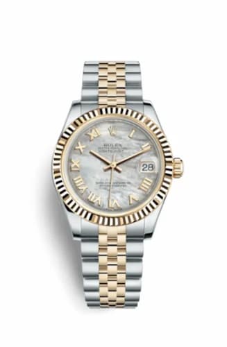 Rolex Datejust 31 Rolesor Yellow Fluted / Jubilee / MOP Roman 178273-0016 — фото часов Rolex Datejust 31 Rolesor Yellow Fluted / Jubilee / MOP Roman 178273-0016 — фото часов