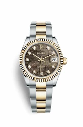 Rolex Datejust 31 Rolesor Yellow Fluted / Oyster / Black MOP Computer 178273-0061 — фото часов Rolex Datejust 31 Rolesor Yellow Fluted / Oyster / Black MOP Computer 178273-0061 — фото часов