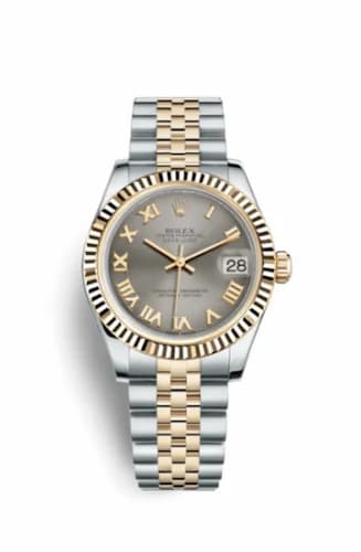 Rolex Datejust 31 Rolesor Yellow Fluted / Jubilee / Steel Roman 178273-0089 — фото часов Rolex Datejust 31 Rolesor Yellow Fluted / Jubilee / Steel Roman 178273-0089 — фото часов