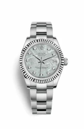 Rolex Datejust 31 Stainless Steel Fluted / Oyster / Meteorite 178274-0059 — фото часов Rolex Datejust 31 Stainless Steel Fluted / Oyster / Meteorite 178274-0059 — фото часов