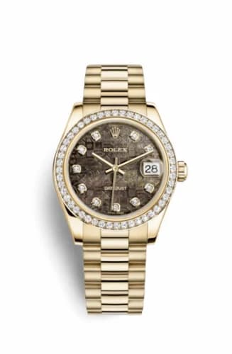 Rolex Datejust 31 Yellow Gold Diamond / President / Black MOP Computer 178288-0016 — фото часов Rolex Datejust 31 Yellow Gold Diamond / President / Black MOP Computer 178288-0016 — фото часов