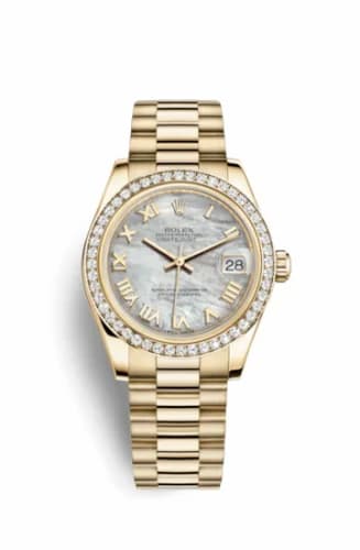 Rolex Datejust 31 Yellow Gold Diamond / President / MOP Roman 178288-0025 — фото часов Rolex Datejust 31 Yellow Gold Diamond / President / MOP Roman 178288-0025 — фото часов