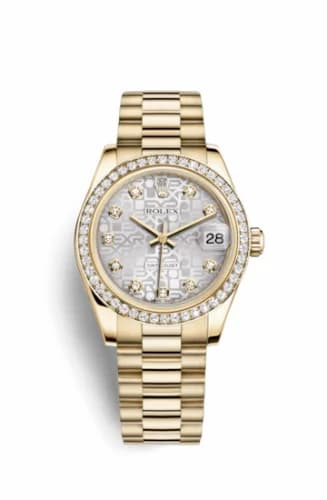 Rolex Datejust 31 Yellow Gold Diamond / President / Silver Computer 178288-0028 — фото часов Rolex Datejust 31 Yellow Gold Diamond / President / Silver Computer 178288-0028 — фото часов