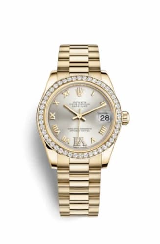 Rolex Datejust 31 Yellow Gold Diamond / President / Silver Roman 178288-0056 — фото часов Rolex Datejust 31 Yellow Gold Diamond / President / Silver Roman 178288-0056 — фото часов