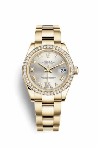 Rolex Datejust 31 Yellow Gold Diamond / Oyster / Silver Roman 178288-0067 — фото часов Rolex Datejust 31 Yellow Gold Diamond / Oyster / Silver Roman 178288-0067 — фото часов
