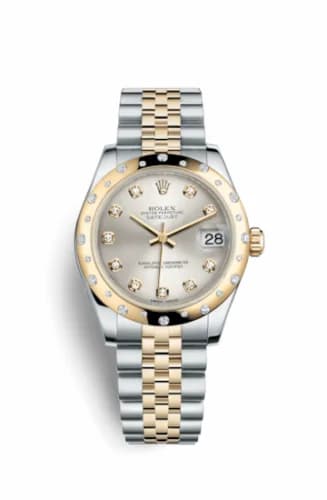 Rolex Datejust 31 Rolesor Domed Diamond / Jubilee / Silver Diamond 178343-0023 — фото часов Rolex Datejust 31 Rolesor Domed Diamond / Jubilee / Silver Diamond 178343-0023 — фото часов