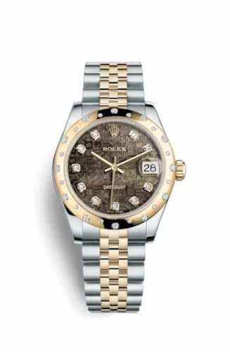 Rolex Datejust 31 Rolesor Yellow Domed Diamond / Jubilee / Black MOP Computer 178343-0027 — фото часов Rolex Datejust 31 Rolesor Yellow Domed Diamond / Jubilee / Black MOP Computer 178343-0027 — фото часов
