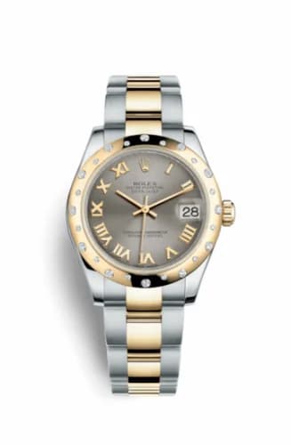 Rolex Datejust 31 Rolesor Yellow Domed Diamond / Oyster / Steel Roman 178343-0036 — фото часов Rolex Datejust 31 Rolesor Yellow Domed Diamond / Oyster / Steel Roman 178343-0036 — фото часов