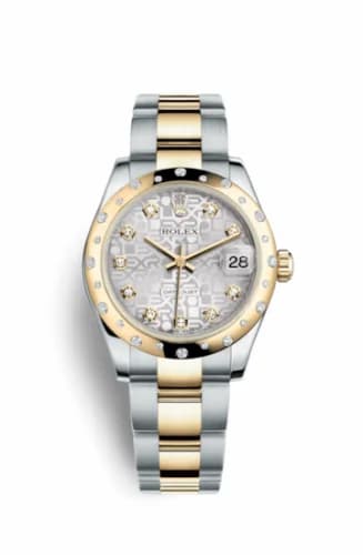 Rolex Datejust 31 Rolesor Yellow Domed Diamond / Oyster / Silver Computer 178343-0043 — фото часов Rolex Datejust 31 Rolesor Yellow Domed Diamond / Oyster / Silver Computer 178343-0043 — фото часов