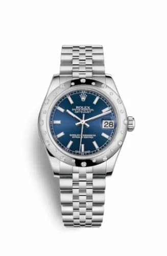 Rolex Datejust 31 Stainless Steel Domed Diamond / Jubilee / Blue 178344-0046 — фото часов Rolex Datejust 31 Stainless Steel Domed Diamond / Jubilee / Blue 178344-0046 — фото часов