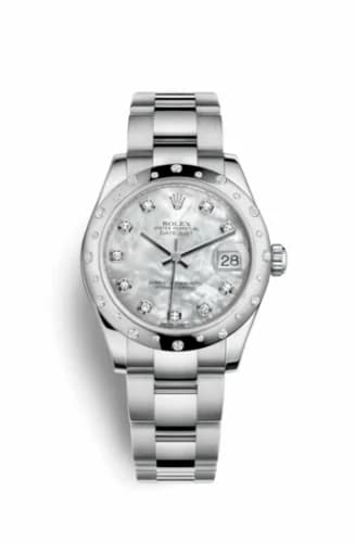 Rolex Datejust 31 Stainless Steel Domed Diamond / Oyster / MOP 178344-0064 — фото часов Rolex Datejust 31 Stainless Steel Domed Diamond / Oyster / MOP 178344-0064 — фото часов