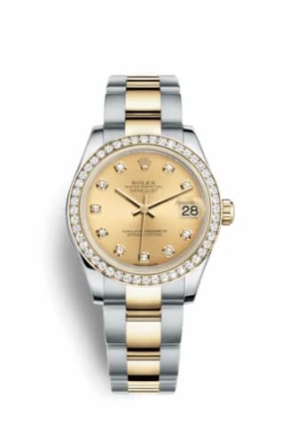 Rolex Datejust 31 Rolesor Yellow Diamond / Oyster / Champagne Diamond 178383-0013 — фото часов Rolex Datejust 31 Rolesor Yellow Diamond / Oyster / Champagne Diamond 178383-0013 — фото часов