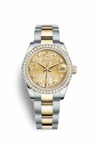Rolex Datejust 31 Rolesor Yellow Diamond / Oyster / Champagne Computer 178383-0014 — фото часов Rolex Datejust 31 Rolesor Yellow Diamond / Oyster / Champagne Computer 178383-0014 — фото часов