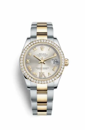 Rolex Datejust 31 Rolesor Yellow Diamond / Oyster / Silver Roman 178383-0019 — фото часов Rolex Datejust 31 Rolesor Yellow Diamond / Oyster / Silver Roman 178383-0019 — фото часов