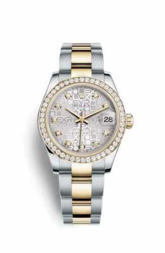 Rolex Datejust 31 Rolesor Yellow Diamond / Oyster / Silver Computer 178383-0022 — фото часов Rolex Datejust 31 Rolesor Yellow Diamond / Oyster / Silver Computer 178383-0022 — фото часов