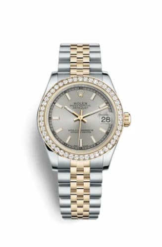 Rolex Datejust 31 Rolesor Yellow Diamond / Jubilee / Silver 178383-0029 — фото часов Rolex Datejust 31 Rolesor Yellow Diamond / Jubilee / Silver 178383-0029 — фото часов