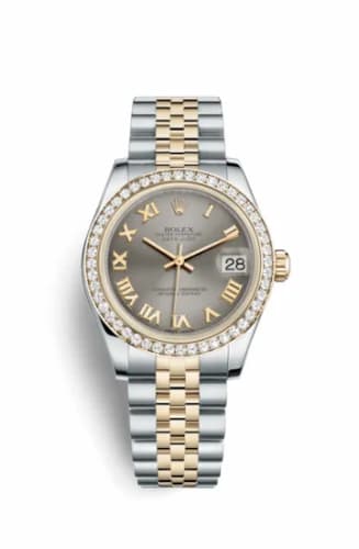 Rolex Datejust 31 Rolesor Yellow Diamond / Jubilee / Steel Roman 178383-0040 — фото часов Rolex Datejust 31 Rolesor Yellow Diamond / Jubilee / Steel Roman 178383-0040 — фото часов