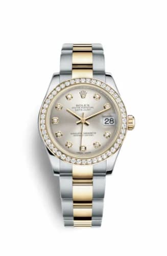 Rolex Datejust 31 Rolesor Yellow Diamond / Oyster / Silver Diamond 178383-0041 — фото часов Rolex Datejust 31 Rolesor Yellow Diamond / Oyster / Silver Diamond 178383-0041 — фото часов