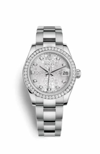 Rolex Datejust 31 Stainless Steel Diamond / Oyster / Silver Computer 178384-0015 — фото часов Rolex Datejust 31 Stainless Steel Diamond / Oyster / Silver Computer 178384-0015 — фото часов