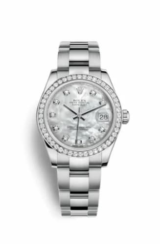 Rolex Datejust 31 Stainless Steel Diamond / Oyster / MOP 178384-0018 — фото часов Rolex Datejust 31 Stainless Steel Diamond / Oyster / MOP 178384-0018 — фото часов