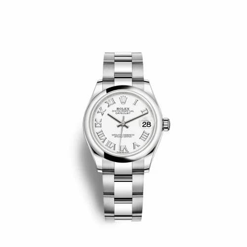 Rolex Datejust 31 Stainless Steel / Oyster / White - Roman 278240-0003 — фото часов Rolex Datejust 31 Stainless Steel / Oyster / White - Roman 278240-0003 — фото часов