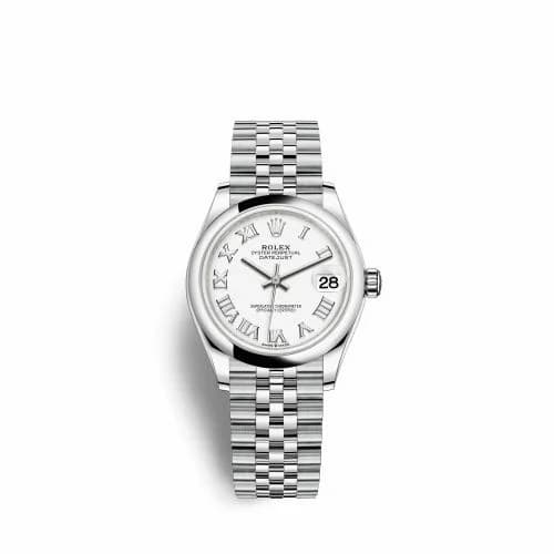 Rolex Datejust 31 Stainless Steel / Jubilee / White - Roman 278240-0004 — фото часов Rolex Datejust 31 Stainless Steel / Jubilee / White - Roman 278240-0004 — фото часов